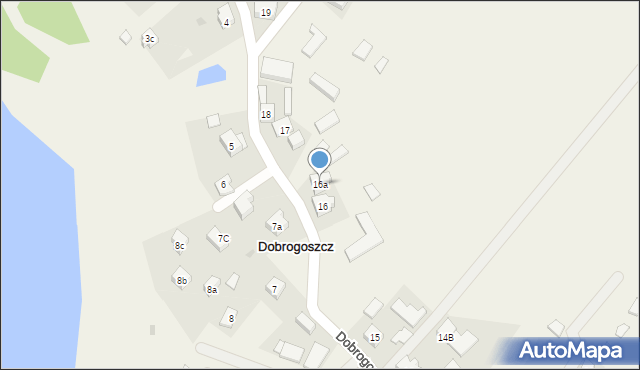 Dobrogoszcz, Dobrogoszcz, 16a, mapa Dobrogoszcz