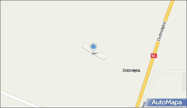 Dobrołęka, Dobrołęka, 48A, mapa Dobrołęka