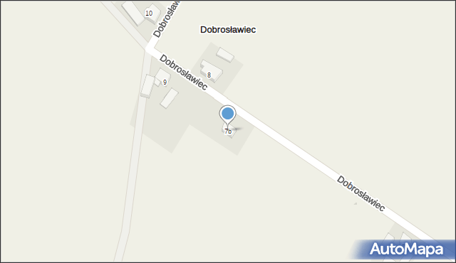 Dobrosławiec, Dobrosławiec, 7b, mapa Dobrosławiec