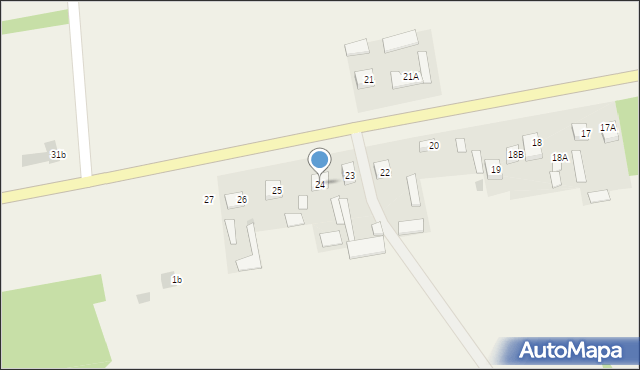 Dobrosławów, Dobrosławów, 24, mapa Dobrosławów