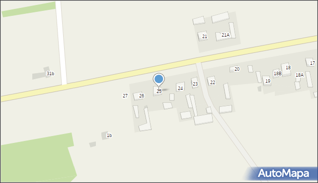Dobrosławów, Dobrosławów, 25, mapa Dobrosławów