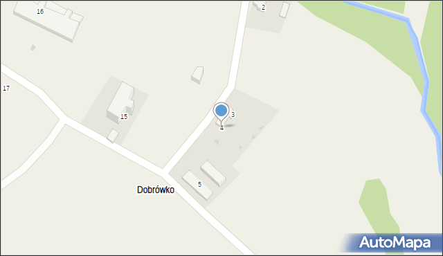 Dobrowo, Dobrówko, 4, mapa Dobrowo