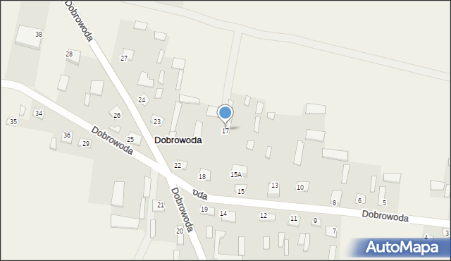 Dobrowoda, Dobrowoda, 17, mapa Dobrowoda