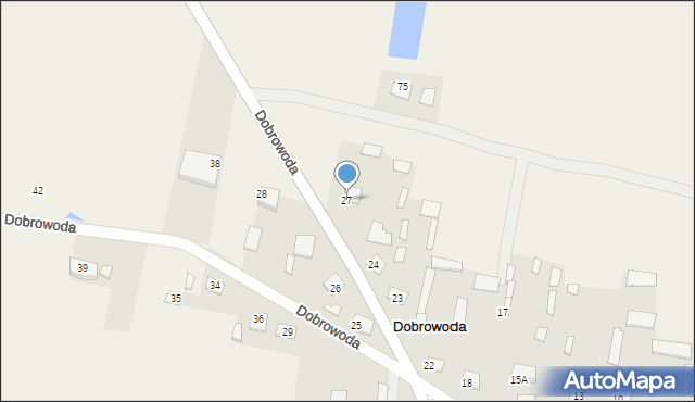 Dobrowoda, Dobrowoda, 27, mapa Dobrowoda