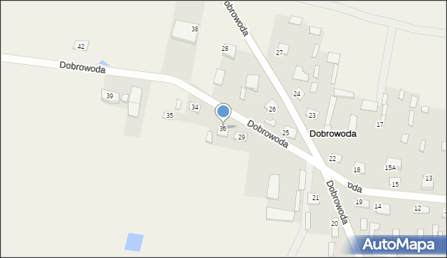 Dobrowoda, Dobrowoda, 36, mapa Dobrowoda