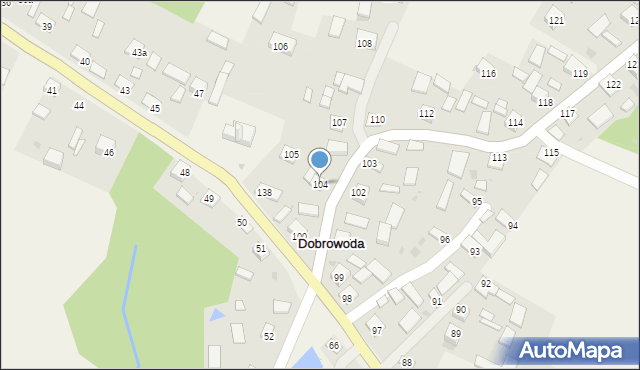 Dobrowoda, Dobrowoda, 104, mapa Dobrowoda