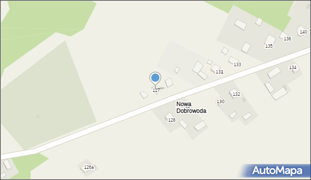 Dobrowoda, Dobrowoda, 127, mapa Dobrowoda