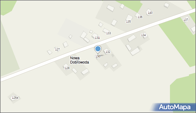 Dobrowoda, Dobrowoda, 130, mapa Dobrowoda
