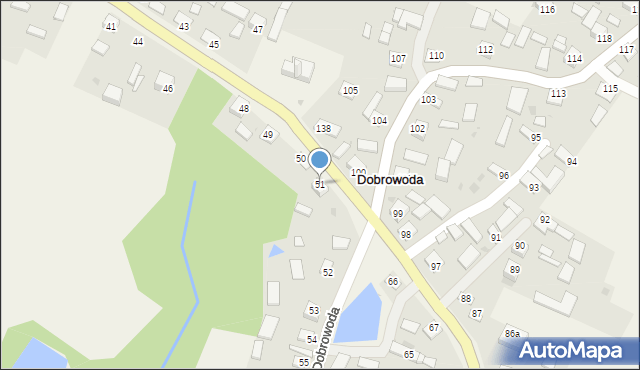 Dobrowoda, Dobrowoda, 51, mapa Dobrowoda