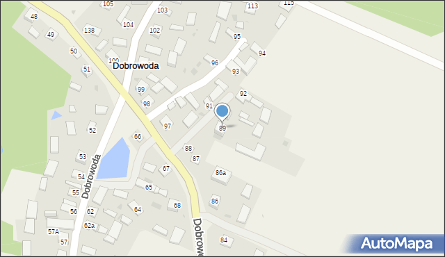 Dobrowoda, Dobrowoda, 89, mapa Dobrowoda