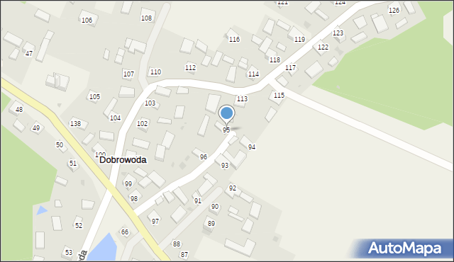 Dobrowoda, Dobrowoda, 95, mapa Dobrowoda
