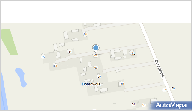 Dobrowola, Dobrowola, 62, mapa Dobrowola