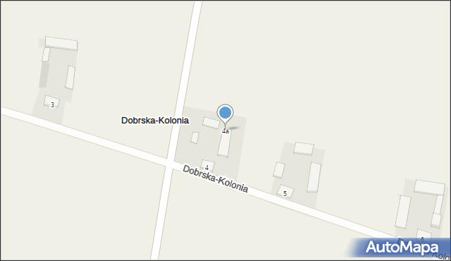 Dobrska-Kolonia, Dobrska-Kolonia, 4a, mapa Dobrska-Kolonia