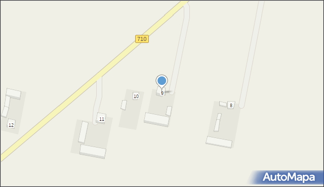 Dobruchów, Dobruchów, 9, mapa Dobruchów