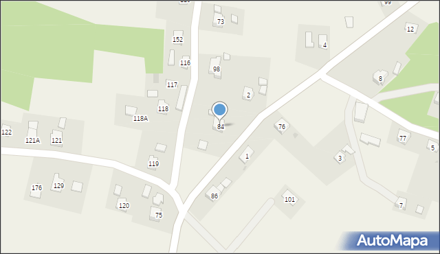 Dobrucowa, Dobrucowa, 84, mapa Dobrucowa