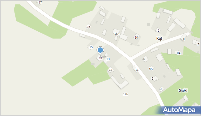 Dobry Las, Dobry Las, 14, mapa Dobry Las