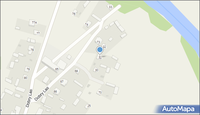 Dobry Las, Dobry Las, 31, mapa Dobry Las