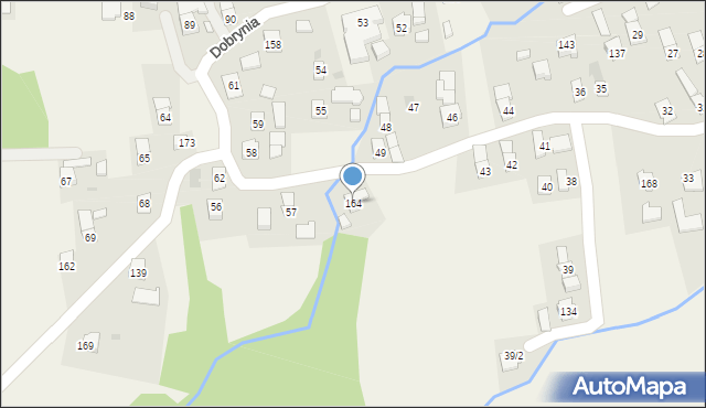 Dobrynia, Dobrynia, 164, mapa Dobrynia