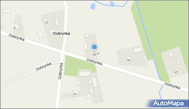 Dobrynka, Dobrynka, 83, mapa Dobrynka