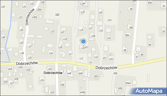 Dobrzechów, Dobrzechów, 113, mapa Dobrzechów