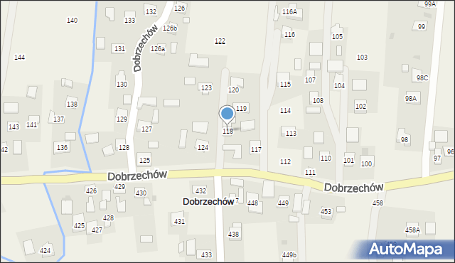 Dobrzechów, Dobrzechów, 118, mapa Dobrzechów