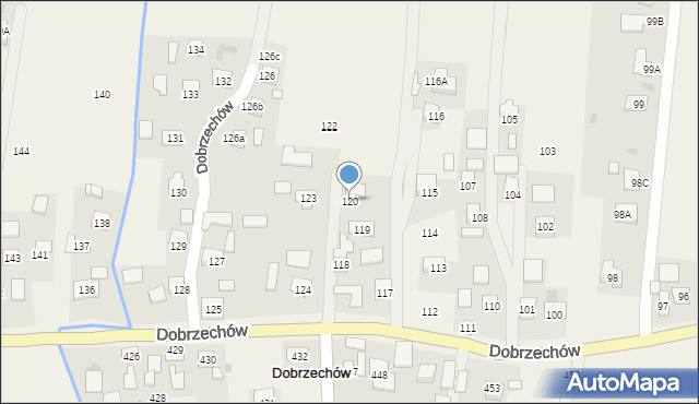 Dobrzechów, Dobrzechów, 120, mapa Dobrzechów