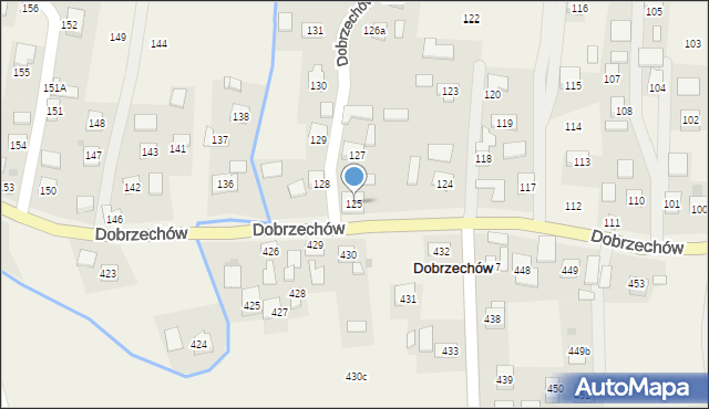 Dobrzechów, Dobrzechów, 125, mapa Dobrzechów
