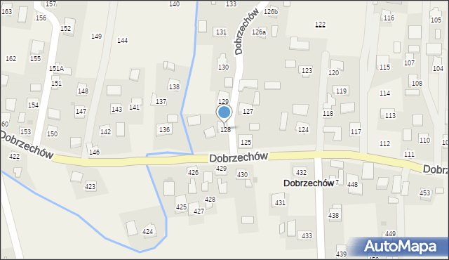 Dobrzechów, Dobrzechów, 128, mapa Dobrzechów