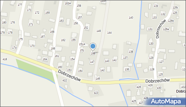 Dobrzechów, Dobrzechów, 148, mapa Dobrzechów