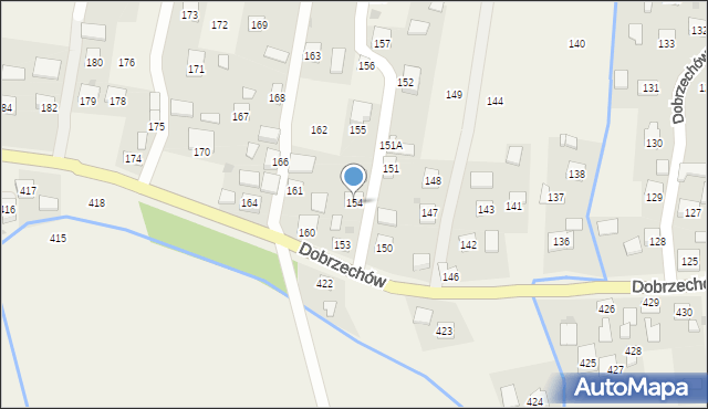 Dobrzechów, Dobrzechów, 154, mapa Dobrzechów