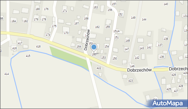 Dobrzechów, Dobrzechów, 160, mapa Dobrzechów