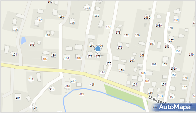 Dobrzechów, Dobrzechów, 178, mapa Dobrzechów