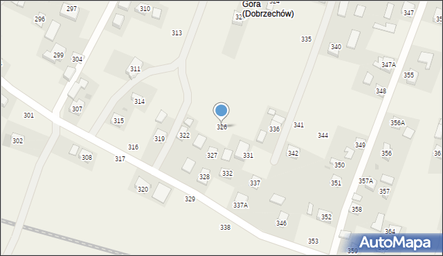 Dobrzechów, Dobrzechów, 326, mapa Dobrzechów