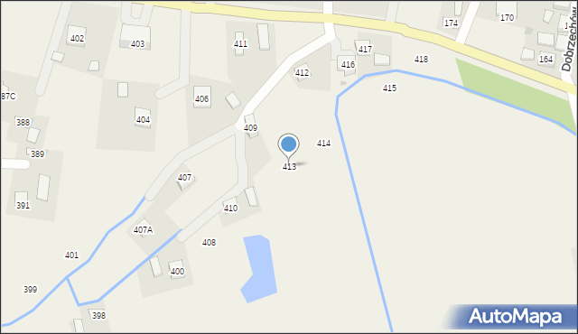 Dobrzechów, Dobrzechów, 413, mapa Dobrzechów