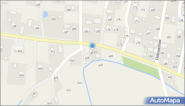 Dobrzechów, Dobrzechów, 417, mapa Dobrzechów