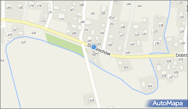 Dobrzechów, Dobrzechów, 422, mapa Dobrzechów