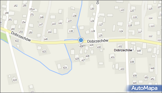 Dobrzechów, Dobrzechów, 426, mapa Dobrzechów