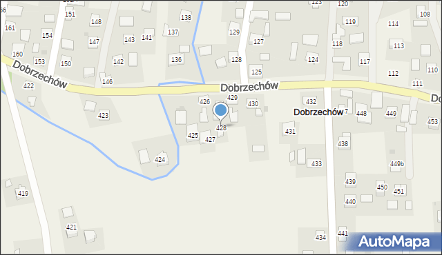 Dobrzechów, Dobrzechów, 428, mapa Dobrzechów