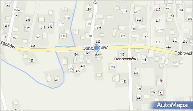 Dobrzechów, Dobrzechów, 430, mapa Dobrzechów