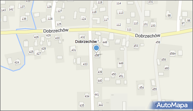 Dobrzechów, Dobrzechów, 438, mapa Dobrzechów