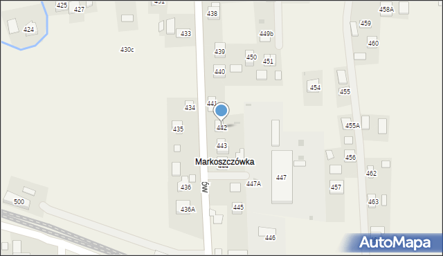 Dobrzechów, Dobrzechów, 442, mapa Dobrzechów