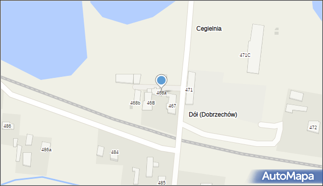 Dobrzechów, Dobrzechów, 468a, mapa Dobrzechów