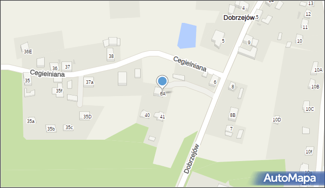 Dobrzejów, Dobrzejów, 6A, mapa Dobrzejów