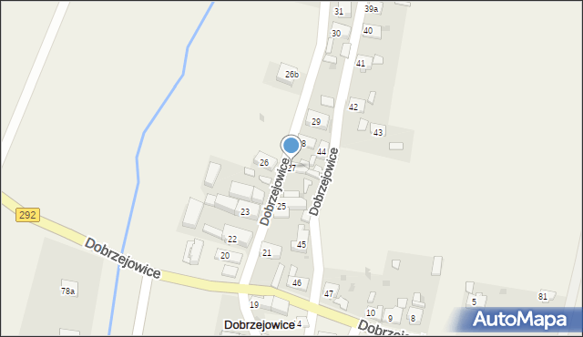 Dobrzejowice, Dobrzejowice, 27, mapa Dobrzejowice