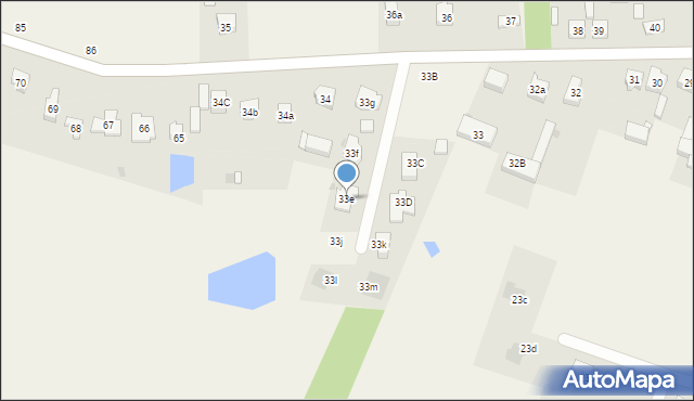 Dobrzelów, Dobrzelów, 33e, mapa Dobrzelów