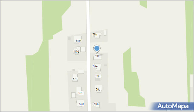 Dobrzelów, Dobrzelów, 59f, mapa Dobrzelów