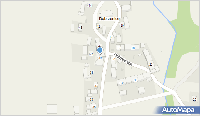 Dobrzenice, Dobrzenice, 39, mapa Dobrzenice