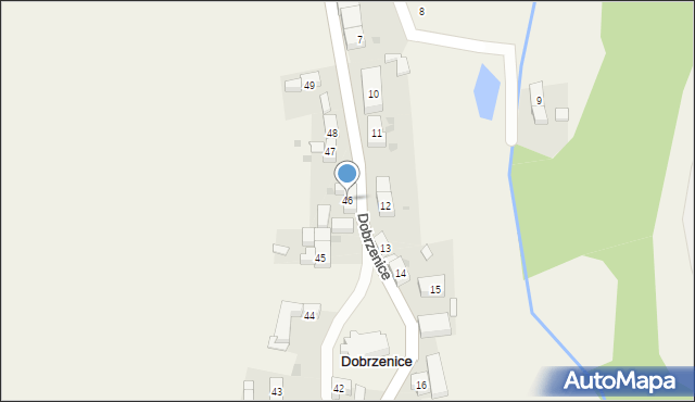 Dobrzenice, Dobrzenice, 46, mapa Dobrzenice