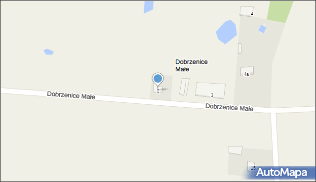 Dobrzenice Małe, Dobrzenice Małe, 2, mapa Dobrzenice Małe