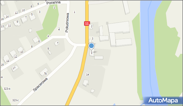 Dobrzyca, Dobrzyca, 1, mapa Dobrzyca